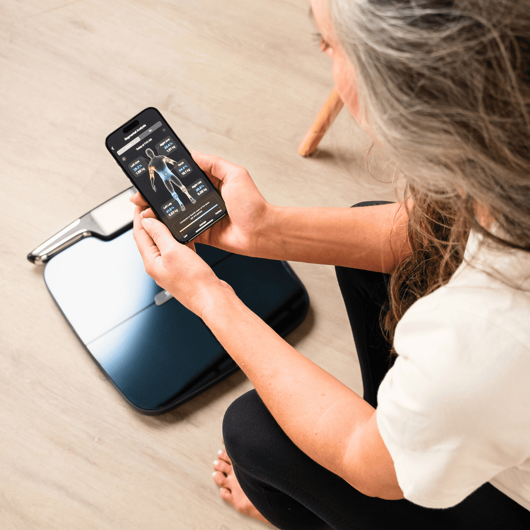 Helvea Bio Scan- Schweizer Smart Körperwaage für Fitness & Gesundheit